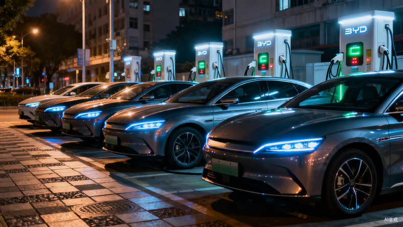 比亚迪要建2万闪充站,换电迎来最强对手?